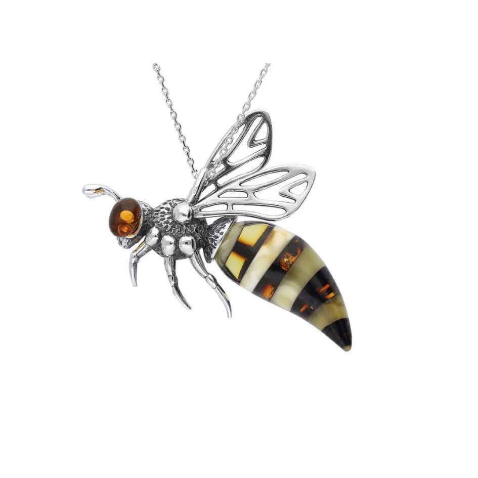 Wasp Pendant Fit Charm 925 Sterling Silver