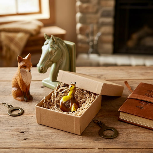 Enamel Fox Brooch – The Perfect Woodland Gift - Twelve Silver Trees