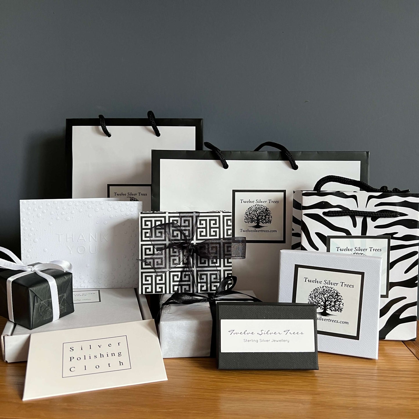 Gift Wrap Add On - Twelve Silver Trees