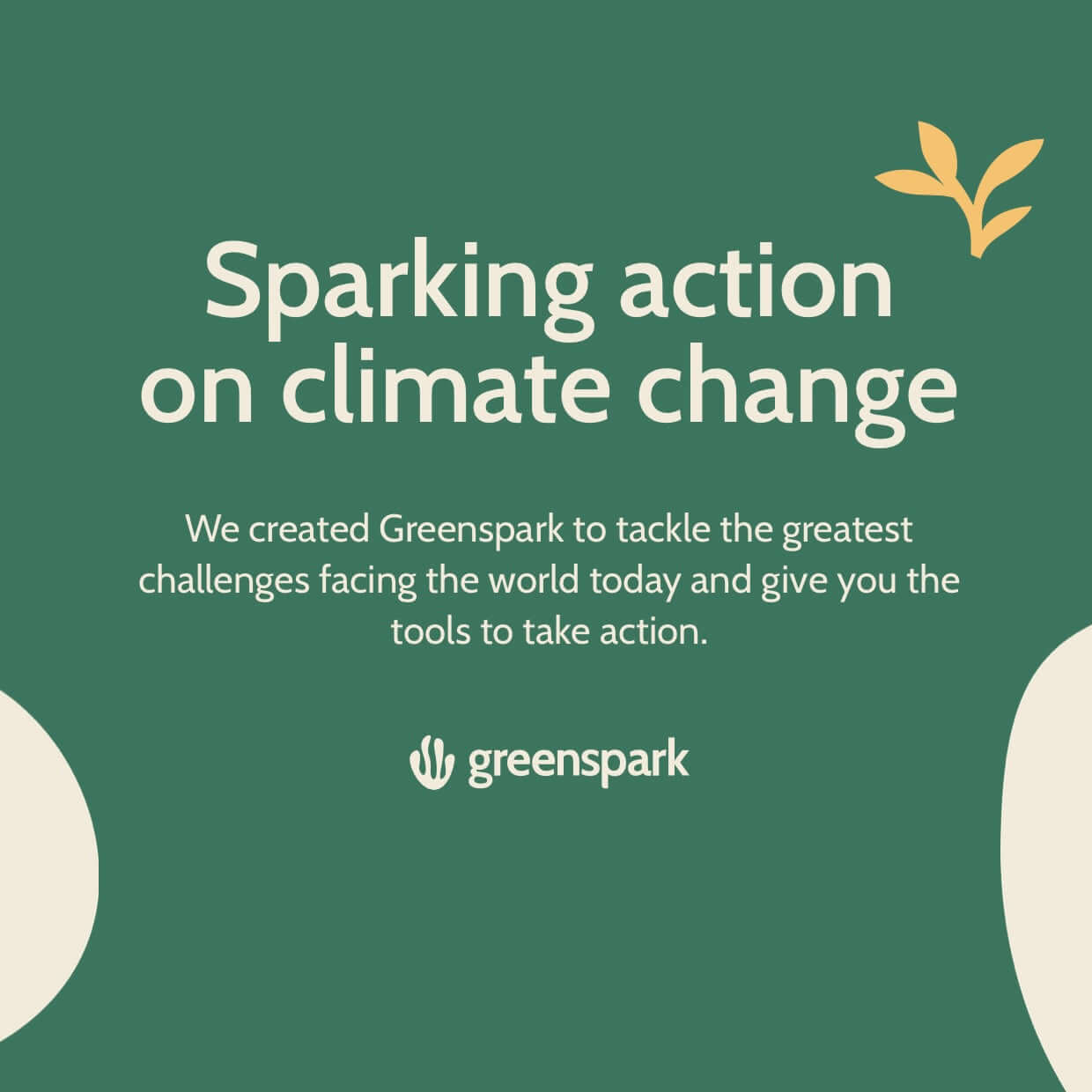 Greenspark cover image at twelve silver trees jewellery with link to our environmental pledges