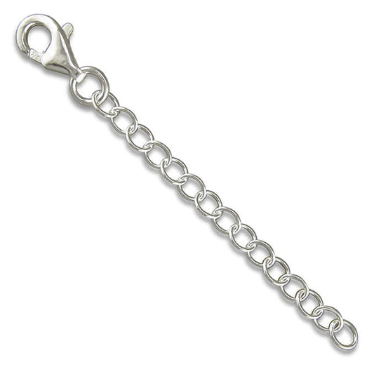 Sterling Silver Extension Chain For Necklace & Bracelet - Twelve Silver Trees
