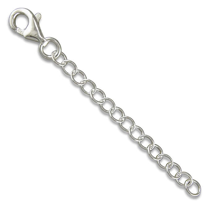 Sterling Silver Extension Chain For Necklace & Bracelet - Twelve Silver Trees