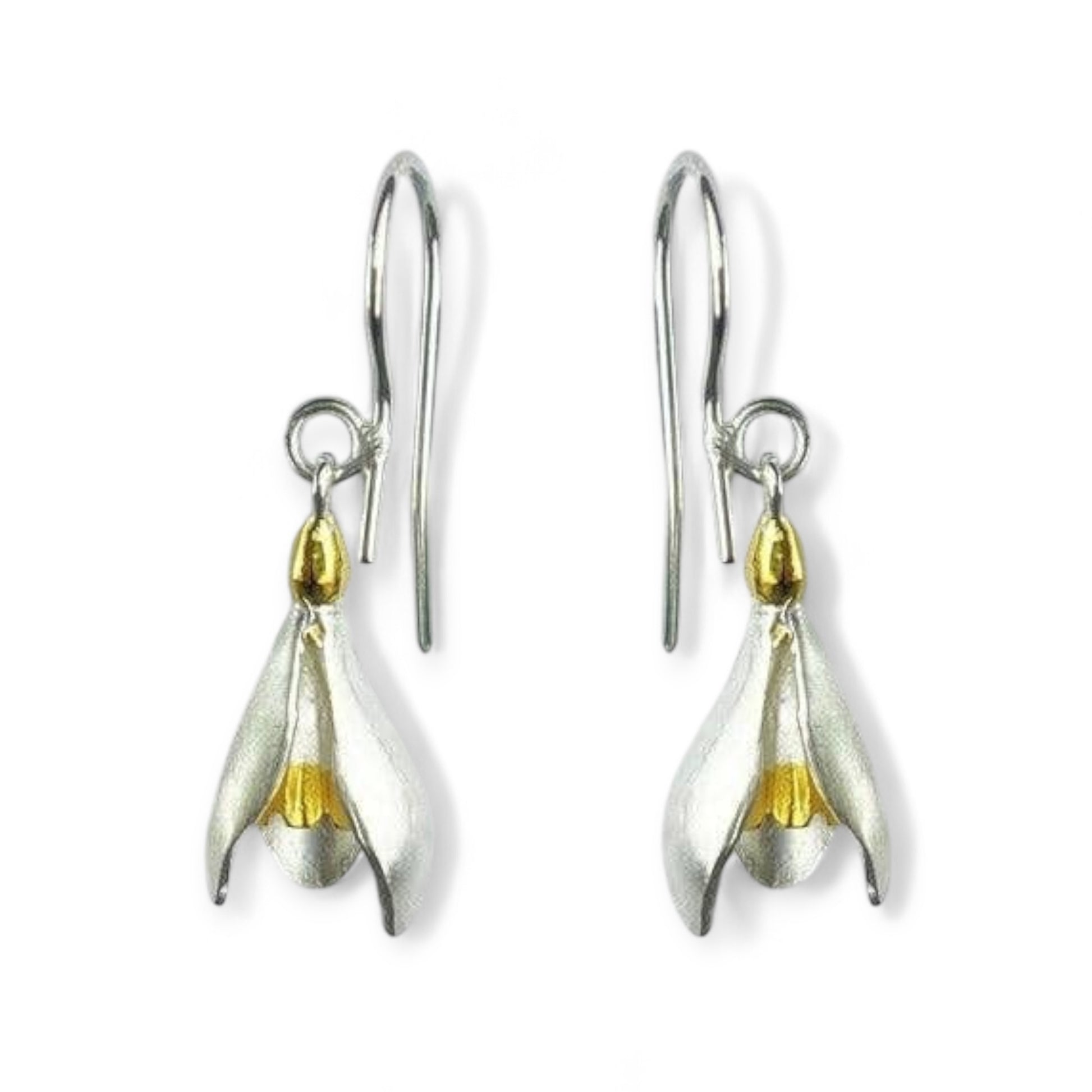 Snowdrop Earrings by Paula Bolton - Twelve Silver Trees