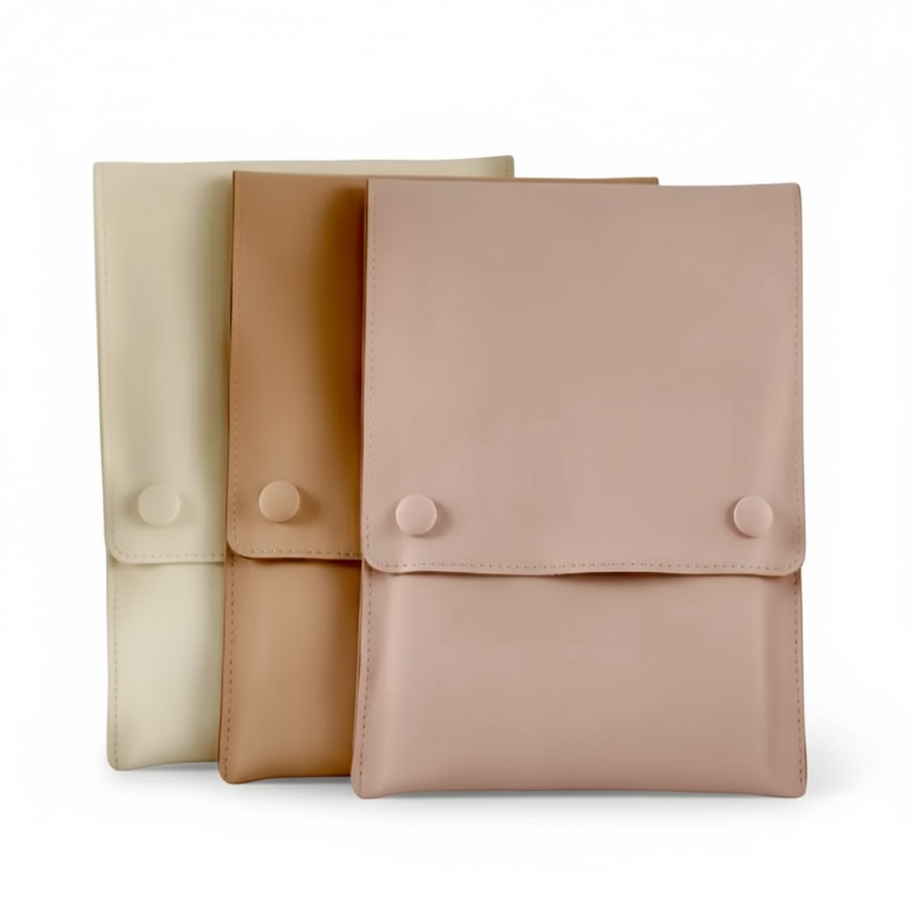 Necklace / Pearl Micro Fibre Travel Case - Twelve Silver Trees