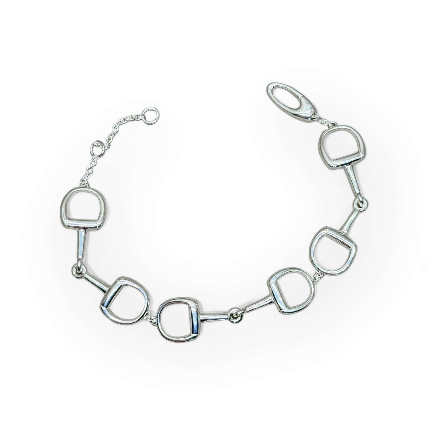 Signature Sterling Silver Snaffle Bracelet - Twelve Silver Trees