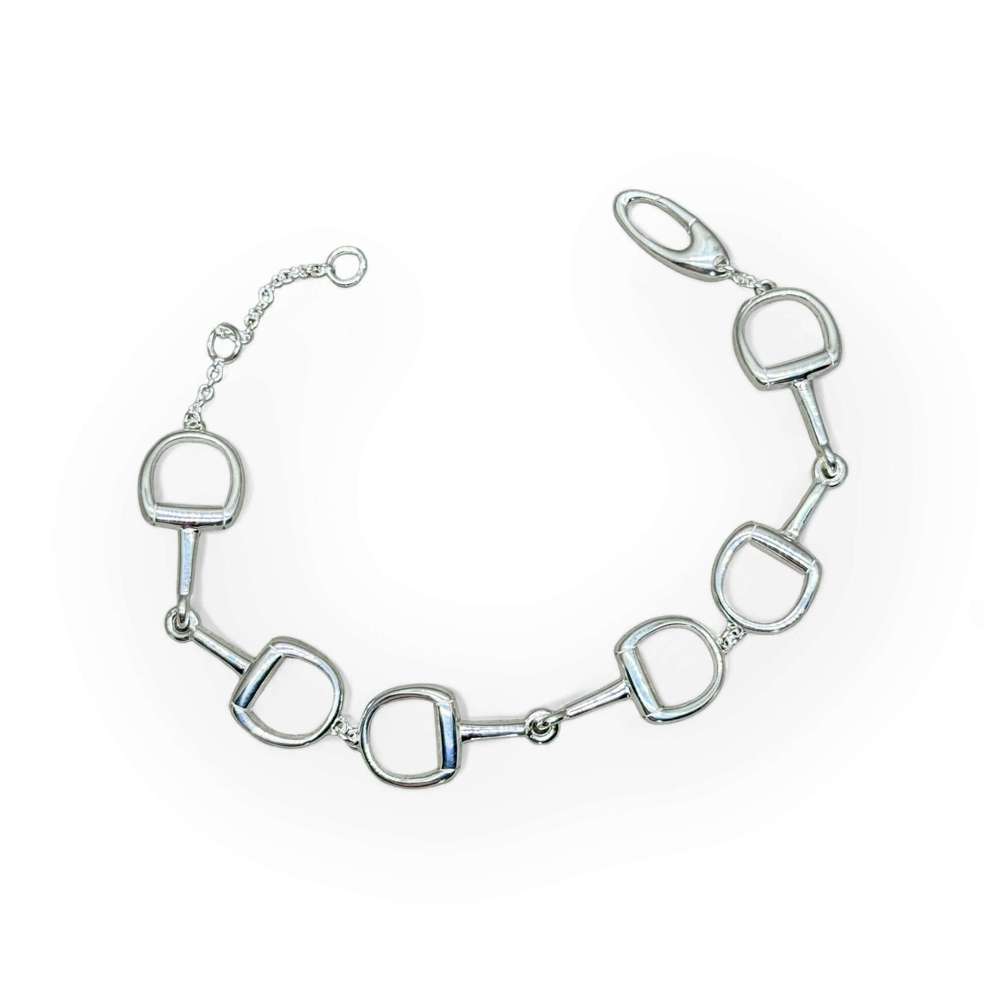 Signature Sterling Silver Snaffle Bracelet - Twelve Silver Trees