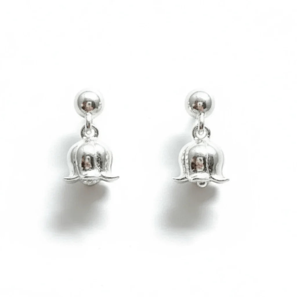 Lily of the Valley Jewellery Gift Set in Sterling Silver & Gold - Twelve Silver Trees