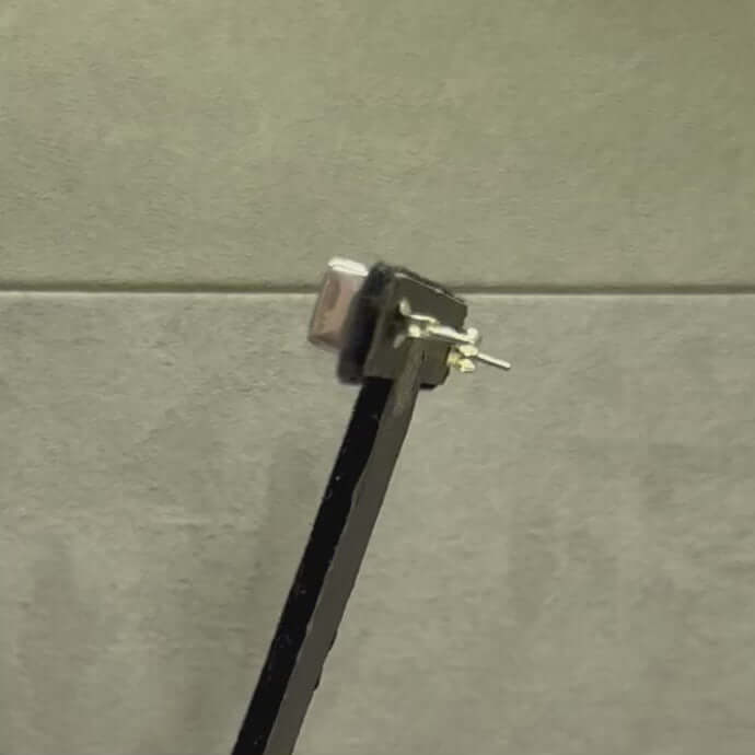 Square Peridot Sterling Silver Stud Earrings - Twelve Silver Trees