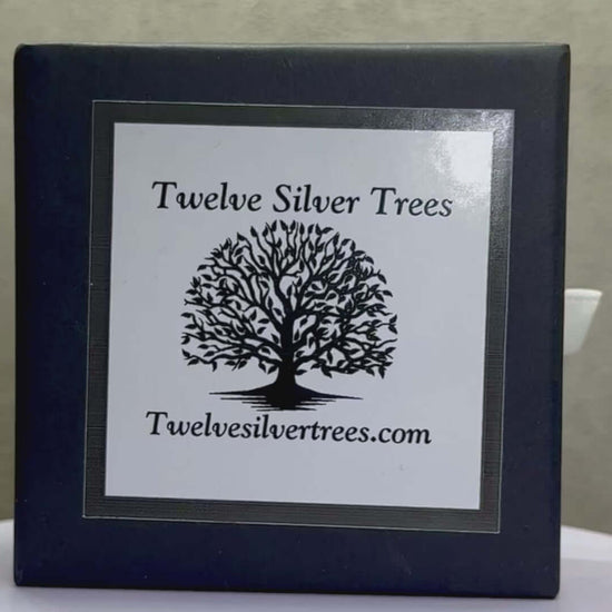 Phoenix Rising Three Tone Sterling Silver Pendant And Earring Gift Set - Twelve Silver Trees