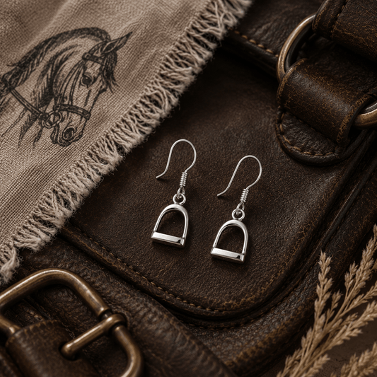 Sterling Silver Small Stirrup Hook Earrings - Twelve Silver Trees