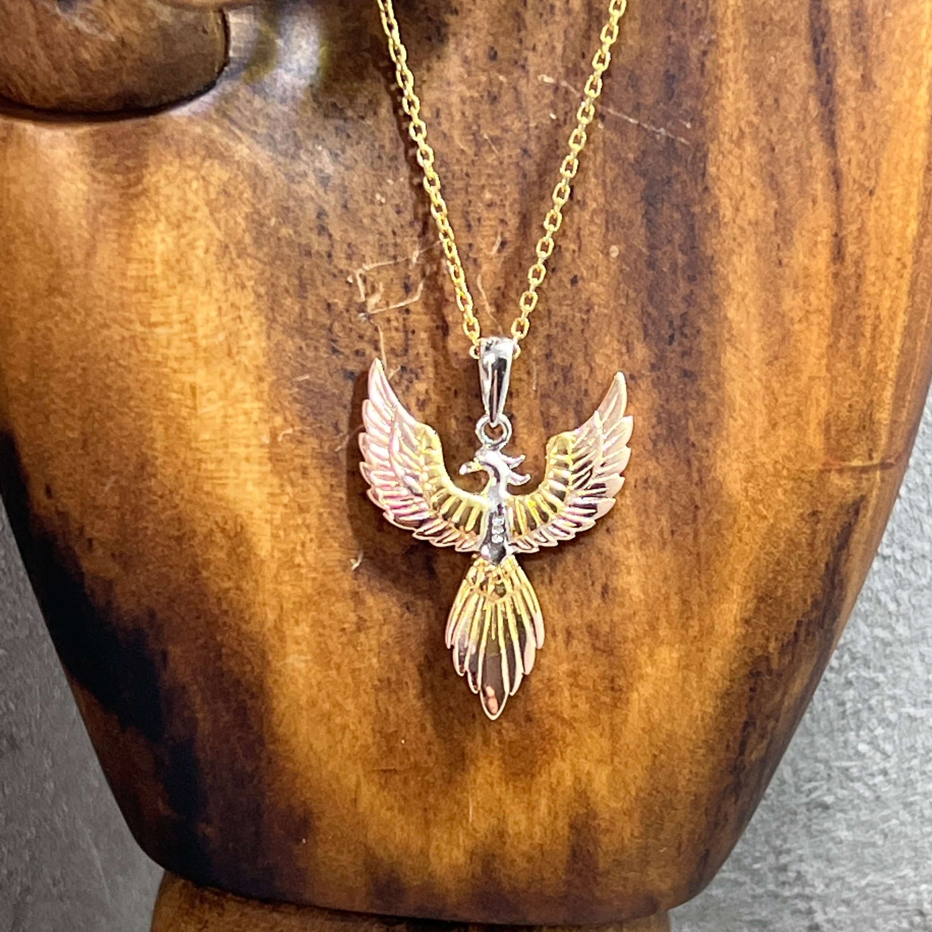 AeraVida Collana Fenice Rising In Argento 925 - Simbolo Di Rinascita E Forza - 5
